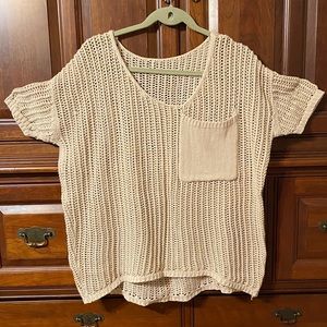 Vintage crochet “T”